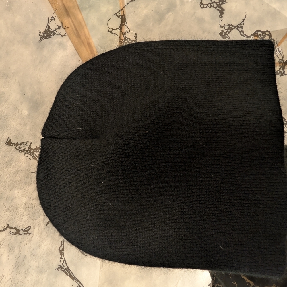 Unisex Black Beanie with Colorado Flag Patch - Picture 3 of 6